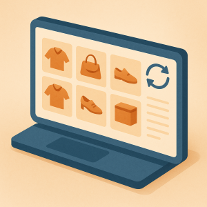 Catálogo online con productos actualizados y organizados.